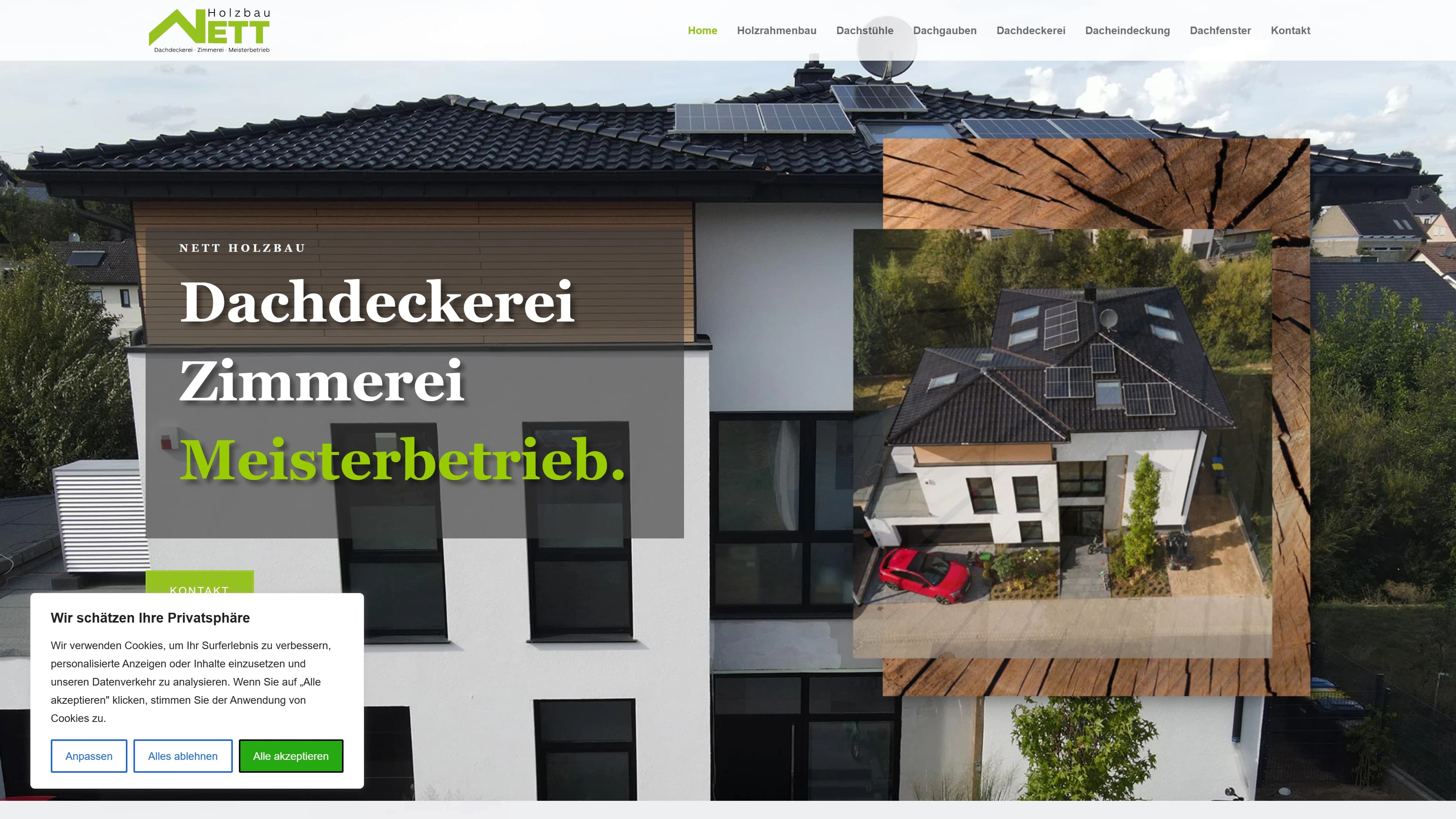 Referenzprojekt Nett Holzbau