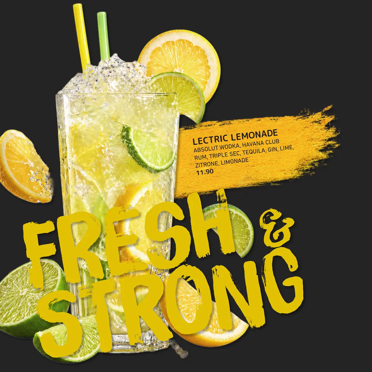Fresh & Strong – Kategorie in der Taquitos Speisekarte